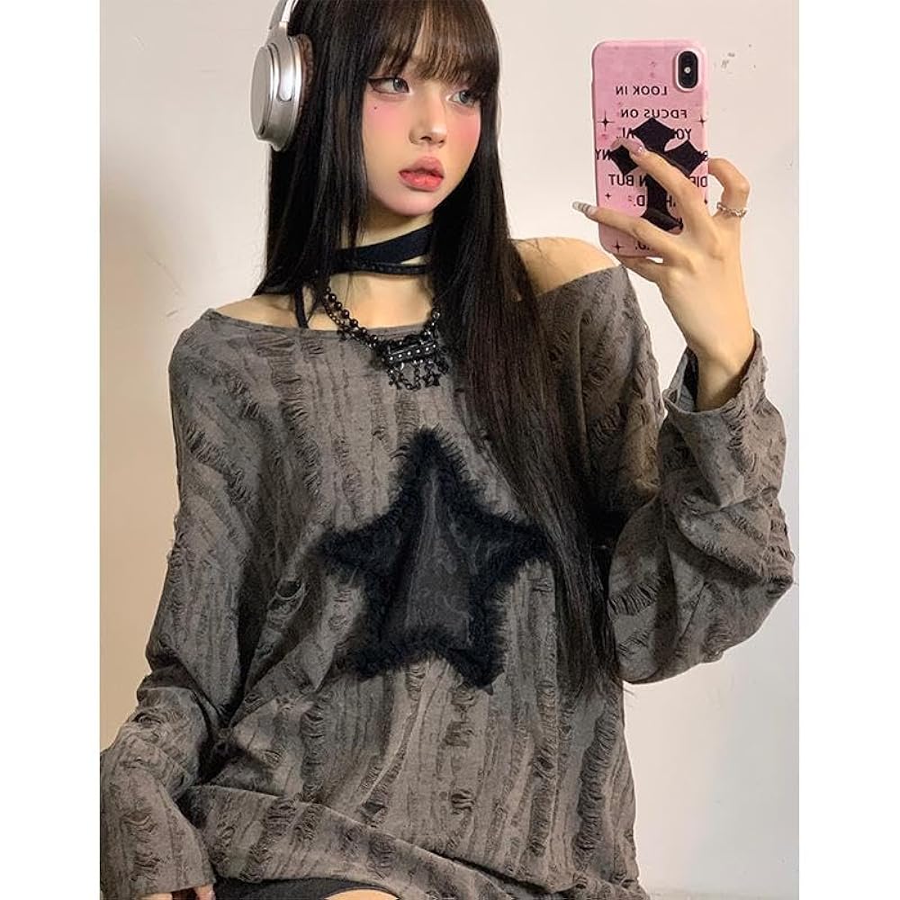 Y2k Tops Emo Tops Grunge Clothes Goth Clothes Vintage